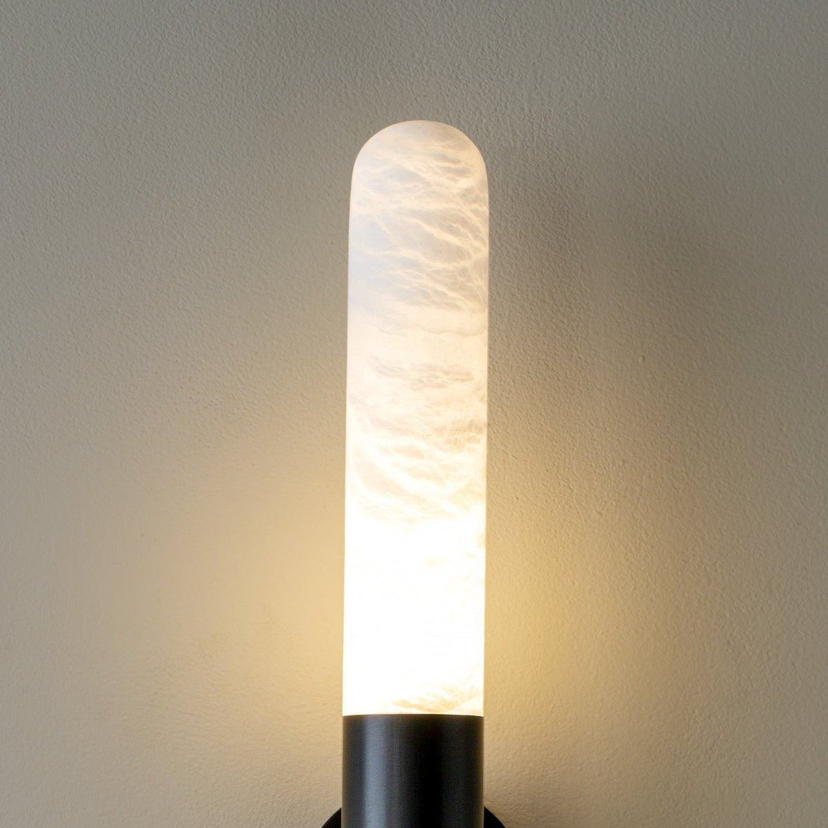 Evtalos Cylinder Alabaster Wall Light - Blowlighting