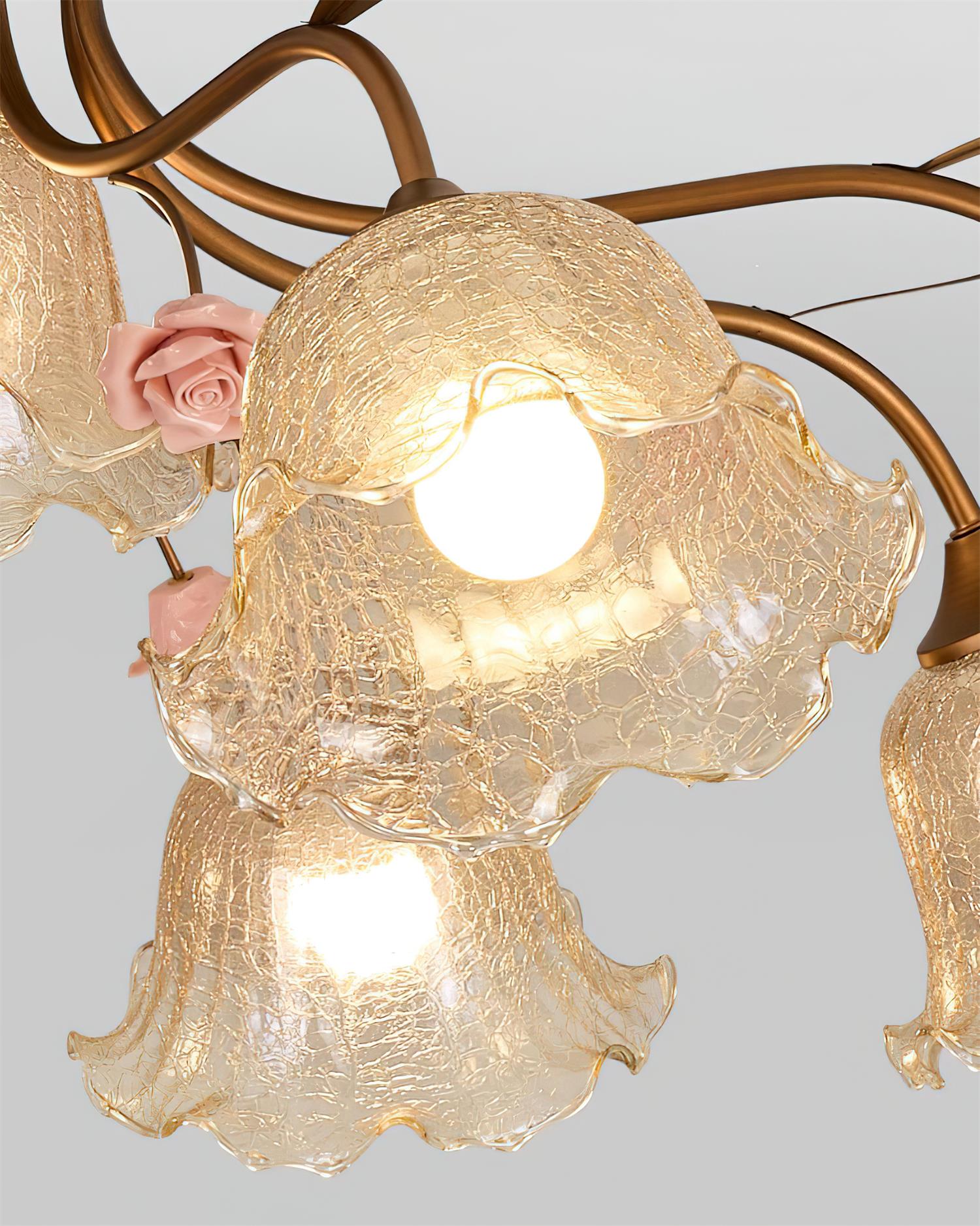 Galleria Luxurious Metal Ceiling Lamp