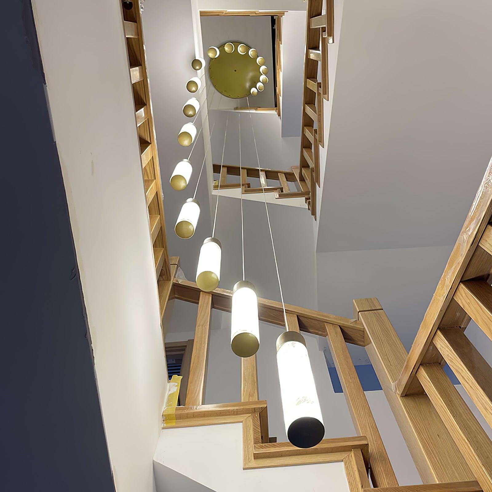 Aurelia Modern Alabaster Pendant Chandelier - Blowlighting