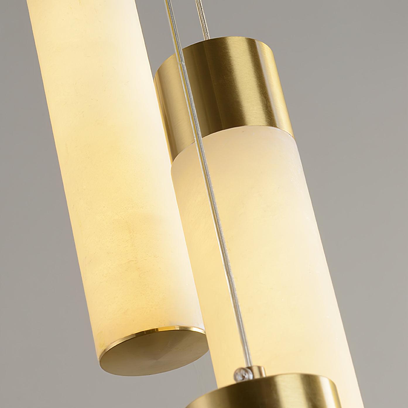 Aurelia Modern Alabaster Pendant Chandelier - Blowlighting