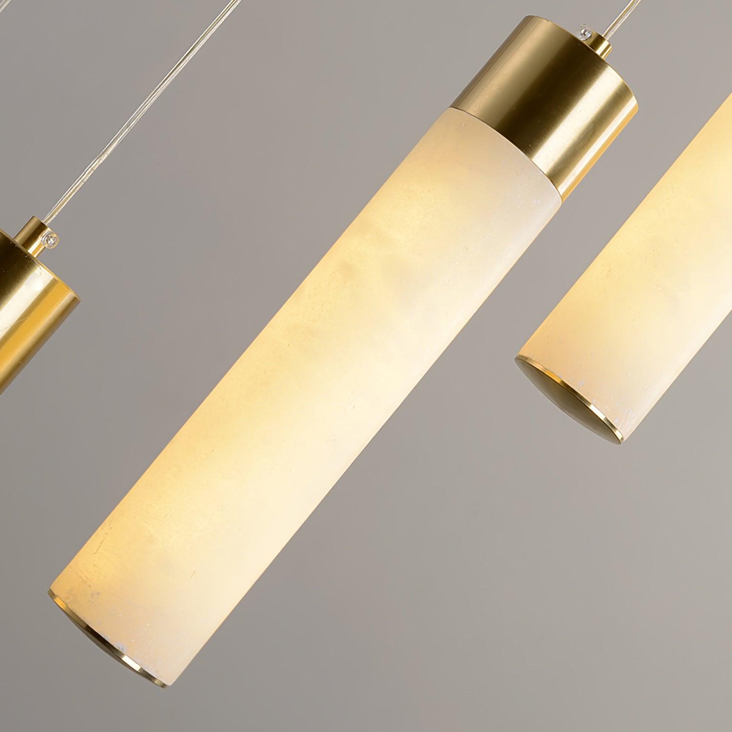 Aurelia Modern Alabaster Pendant Chandelier - Blowlighting