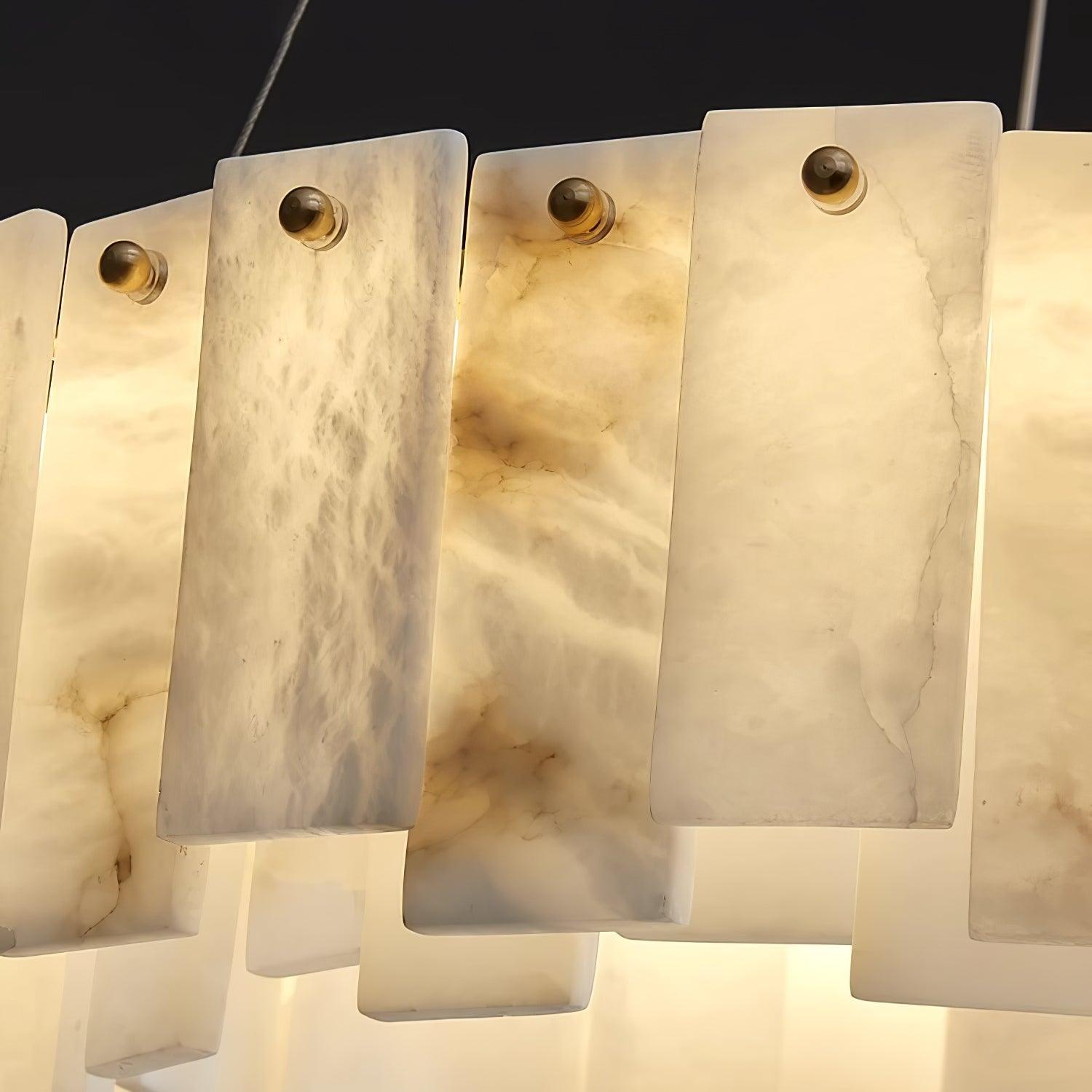 Vodore Alabaster Pendant Light - Blowlighting