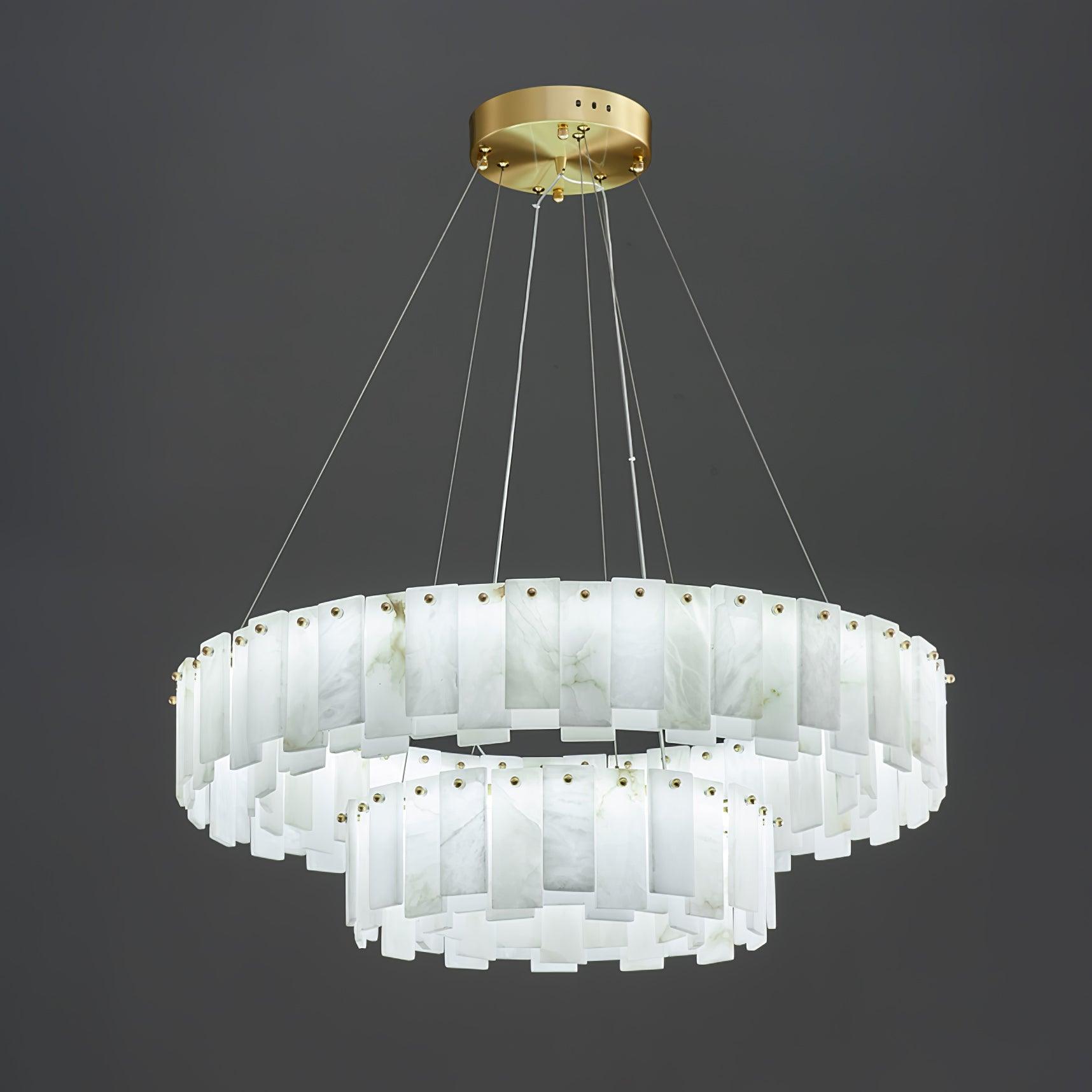 Vodore Alabaster Pendant Light - Blowlighting