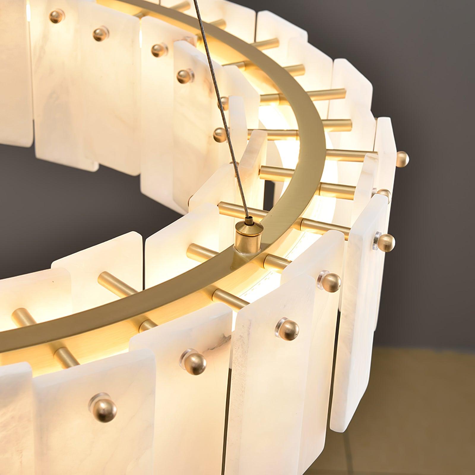 Vodore Alabaster Pendant Light - Blowlighting