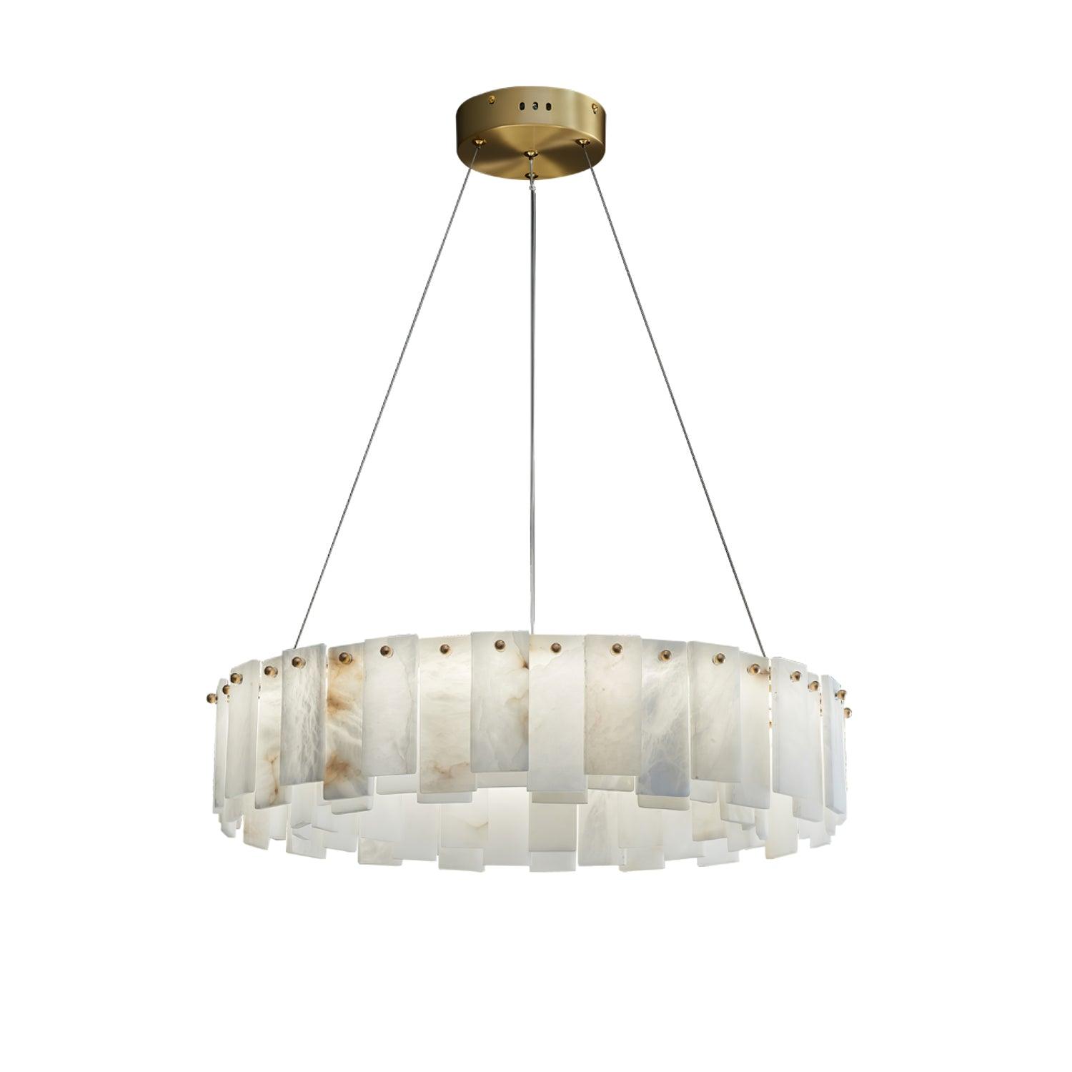 Vodore Alabaster Pendant Light - Blowlighting