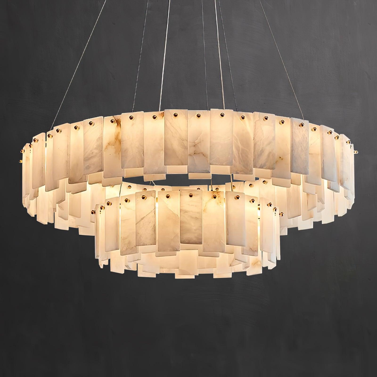 Vodore Alabaster Pendant Light - Blowlighting