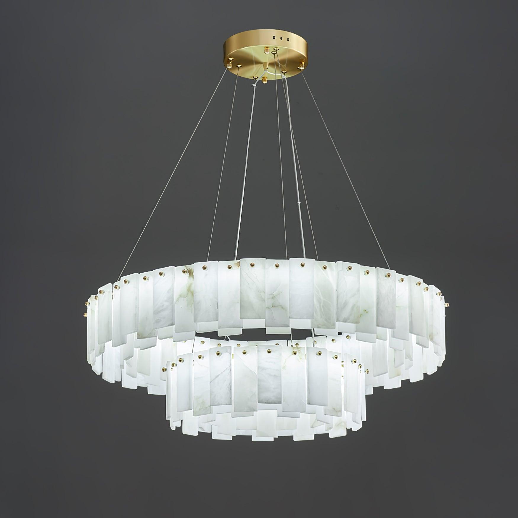 Vodore Alabaster Pendant Light - Blowlighting