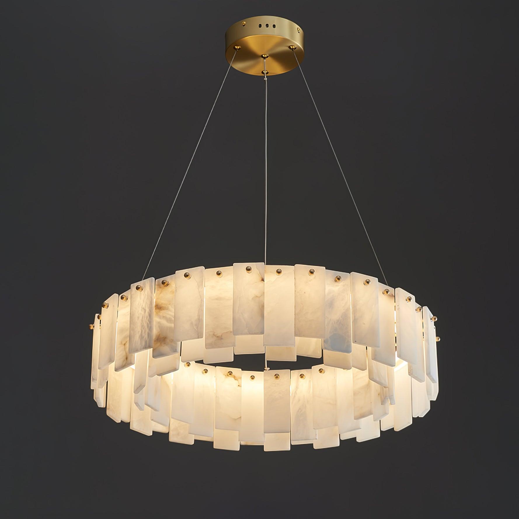 Vodore Alabaster Pendant Light - Blowlighting