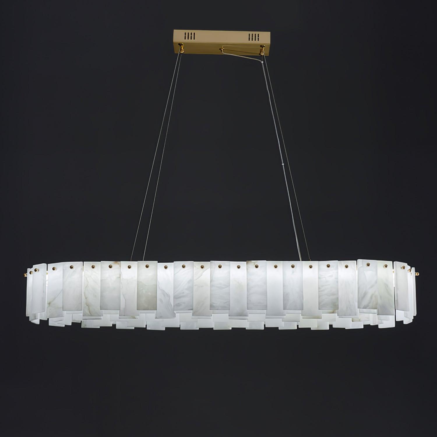 Vodore Alabaster Pendant Light - Blowlighting