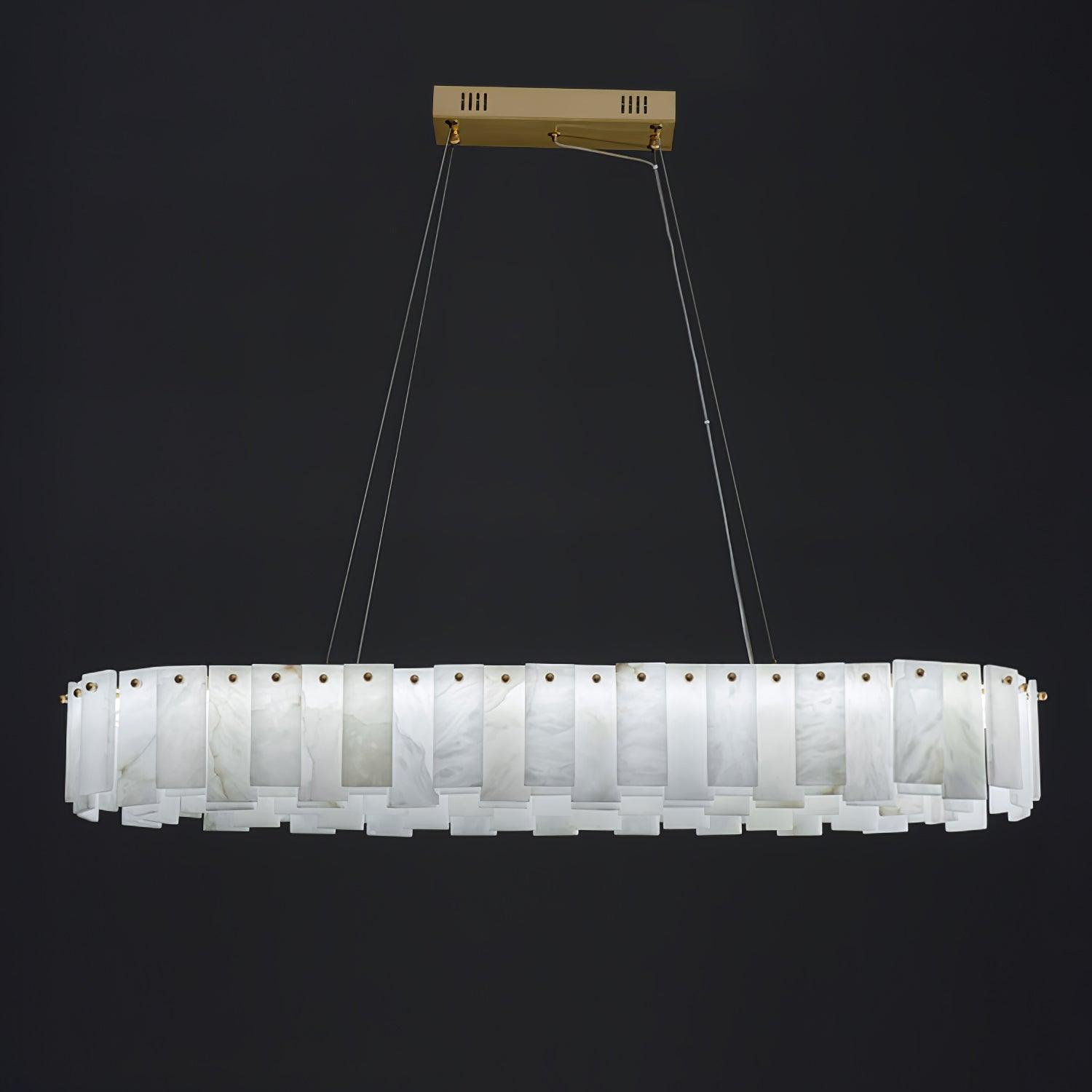 Vodore Alabaster Pendant Light - Blowlighting