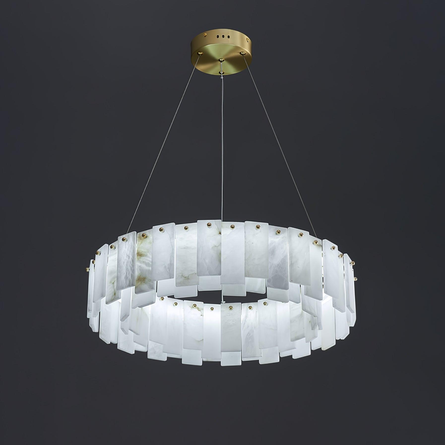 Vodore Alabaster Pendant Light - Blowlighting