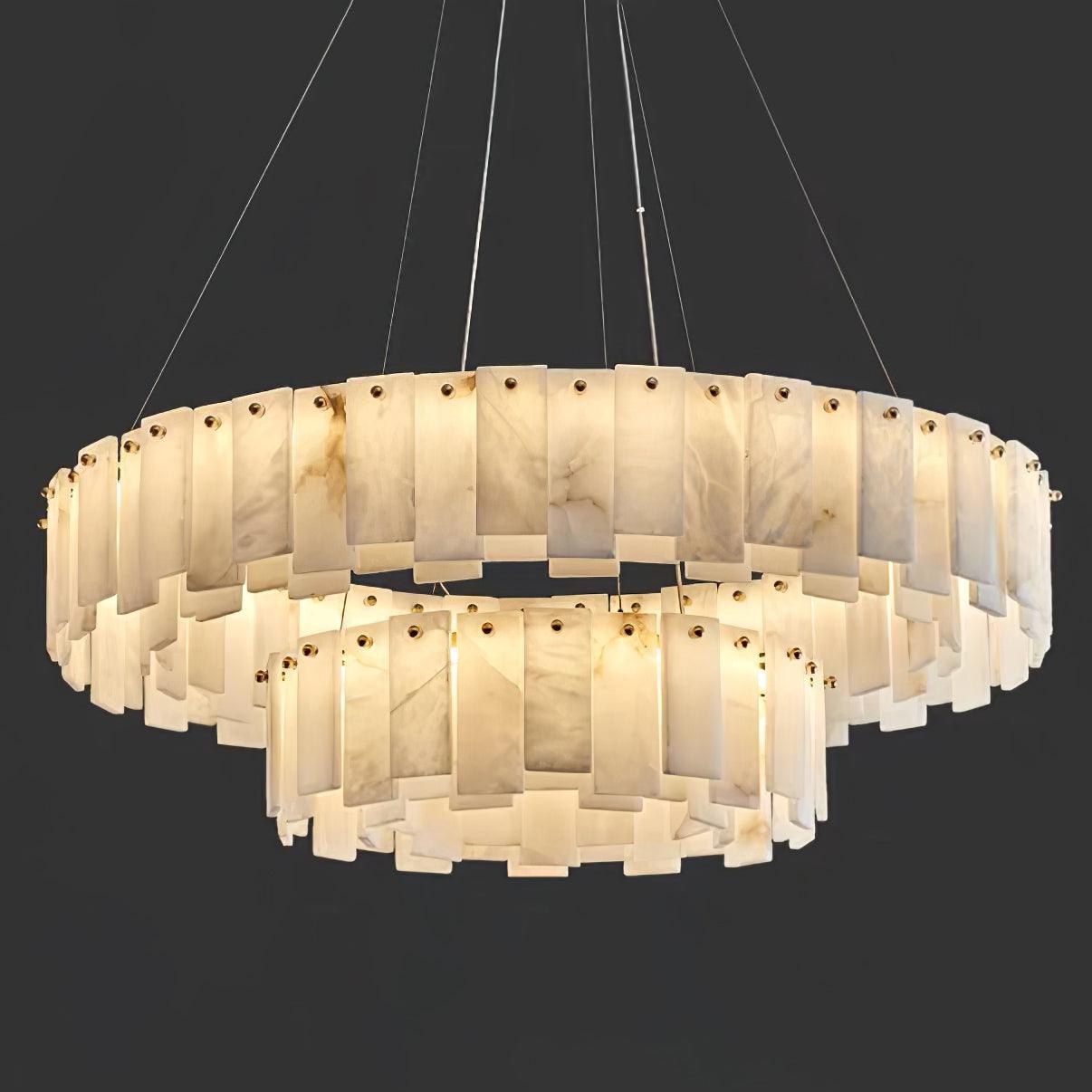 Vodore Alabaster Pendant Light - Blowlighting