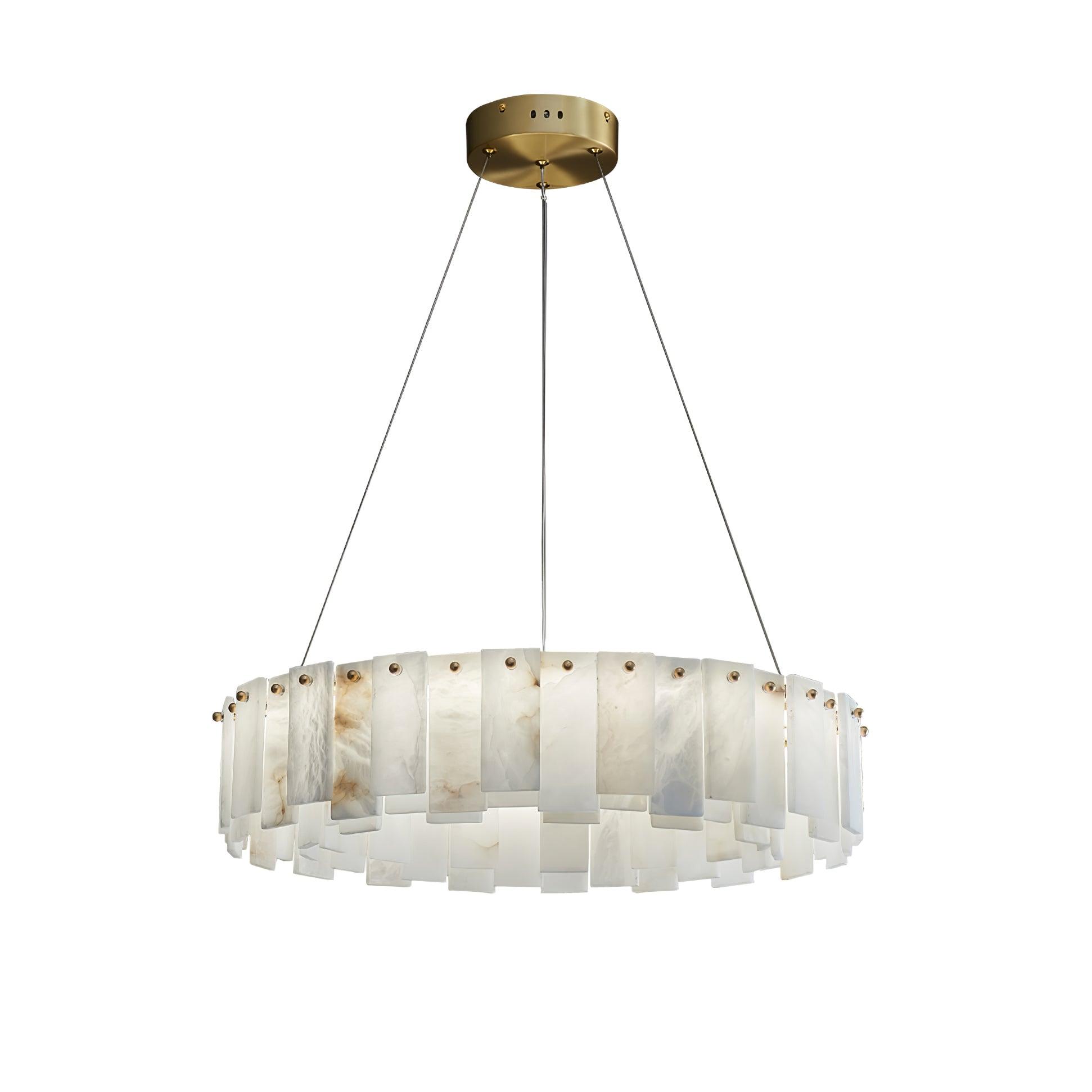 Vodore Alabaster Pendant Light - Blowlighting