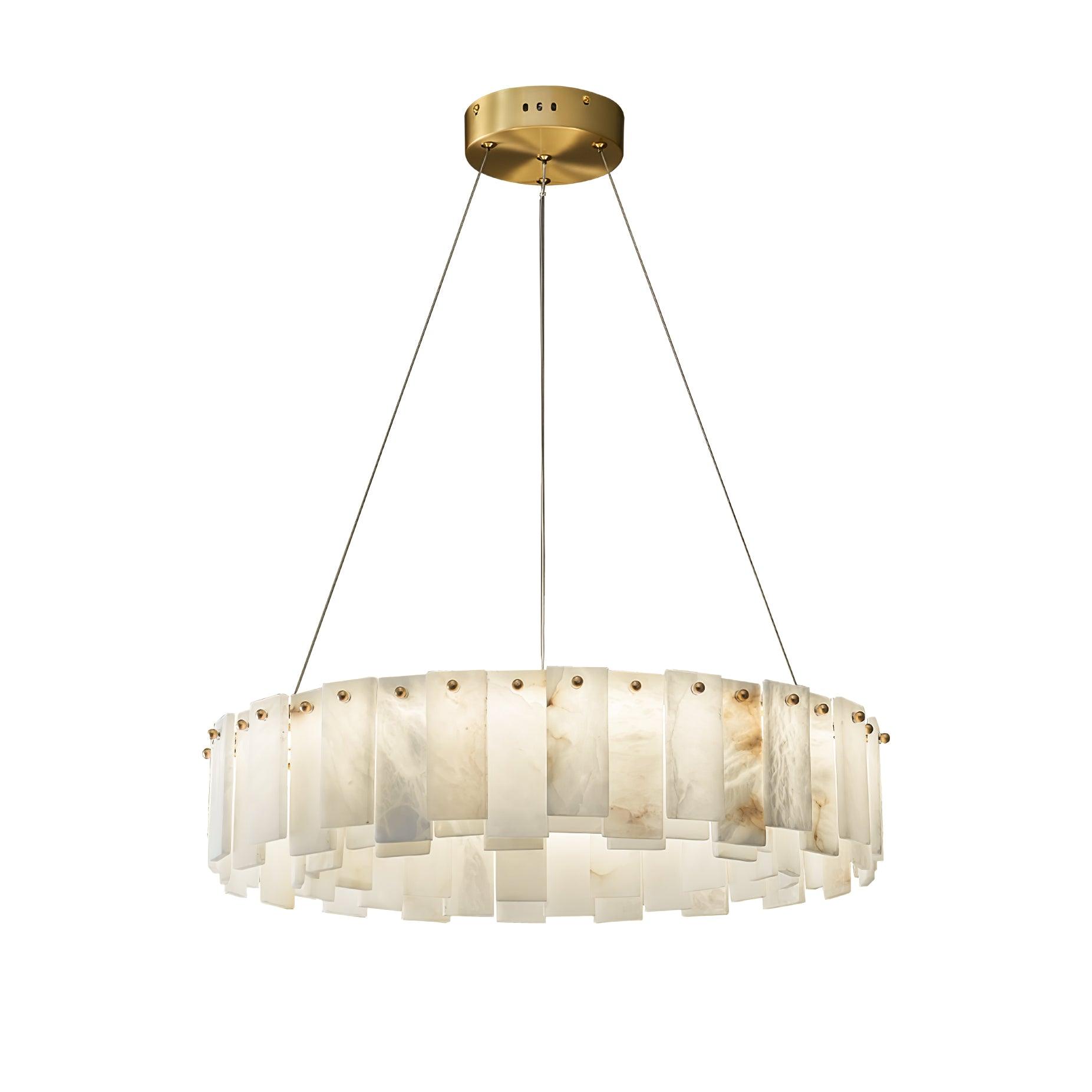 Vodore Alabaster Pendant Light - Blowlighting