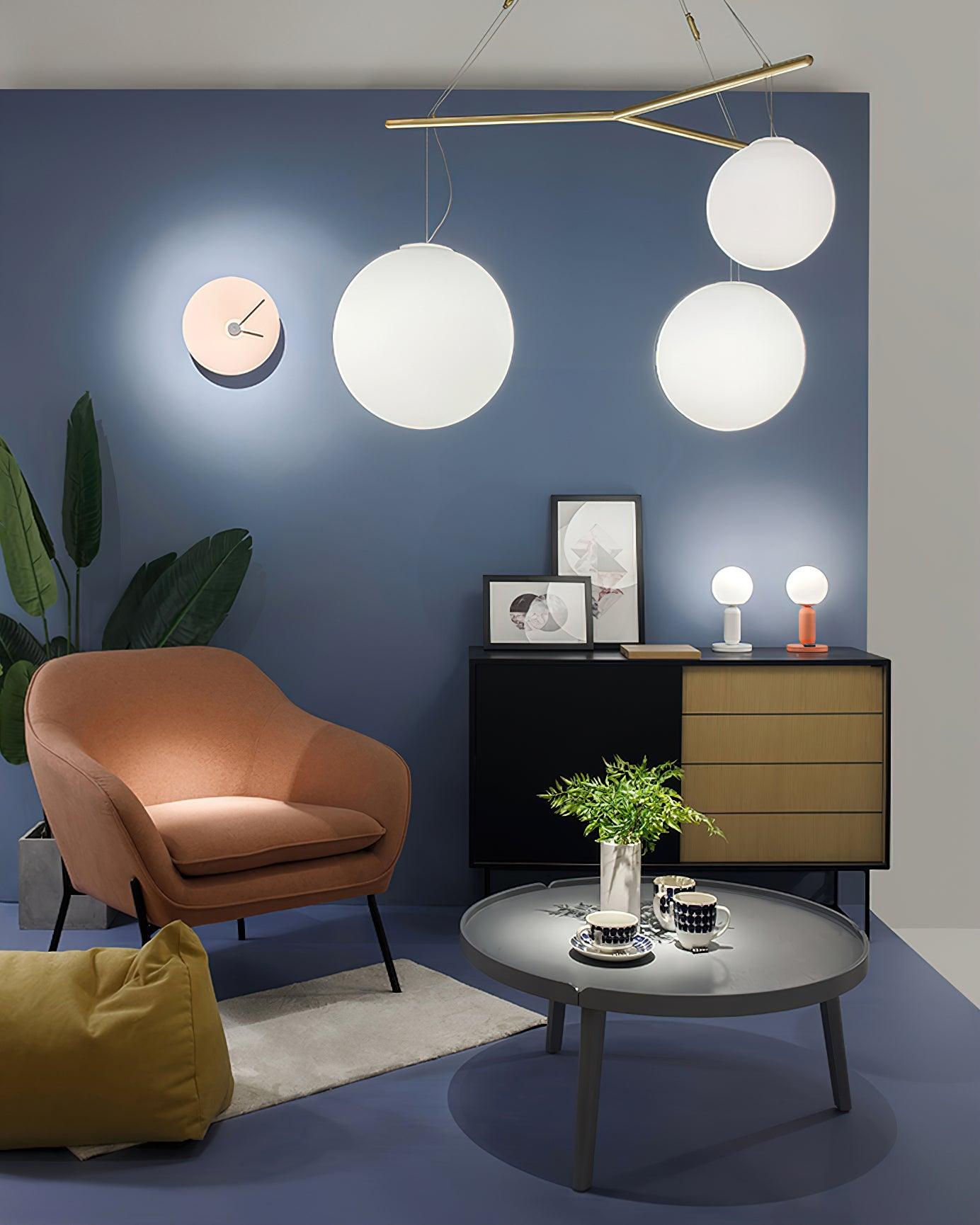 Celestial Orb Trio Pendant Lamp - Blowlighting