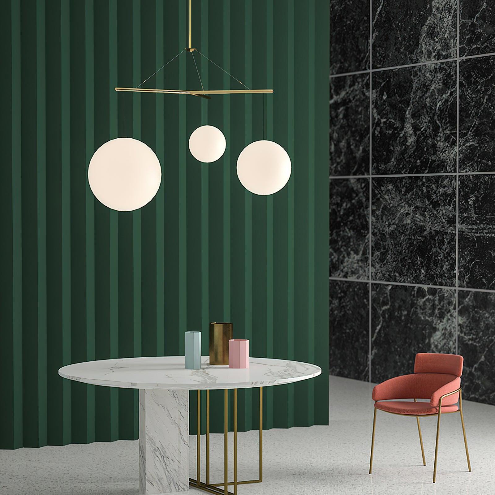 Celestial Orb Trio Pendant Lamp - Blowlighting