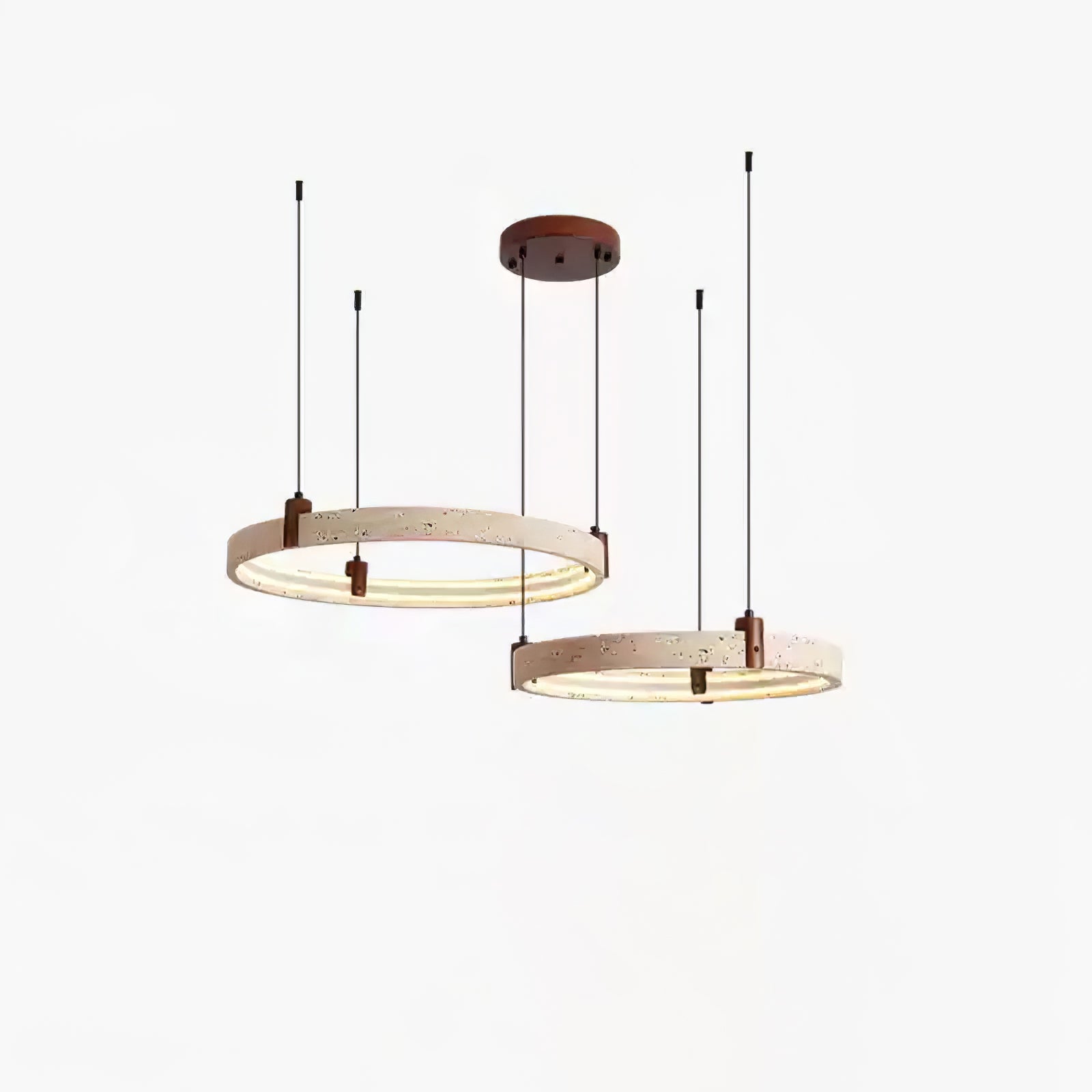 Orvinir Travertine Chandelier - Blowlighting