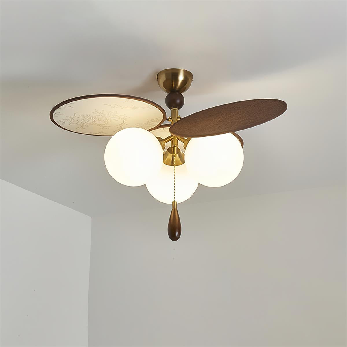 Celestial Art Deco Metal Spin Ceiling Light