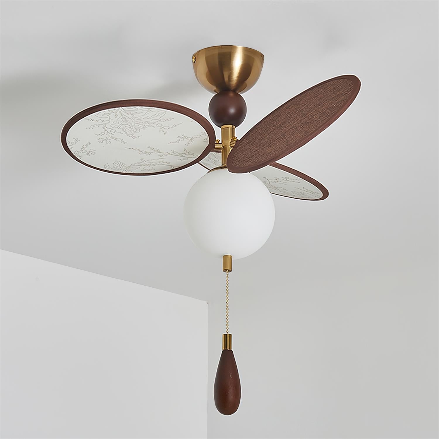 Celestial Art Deco Metal Spin Ceiling Light