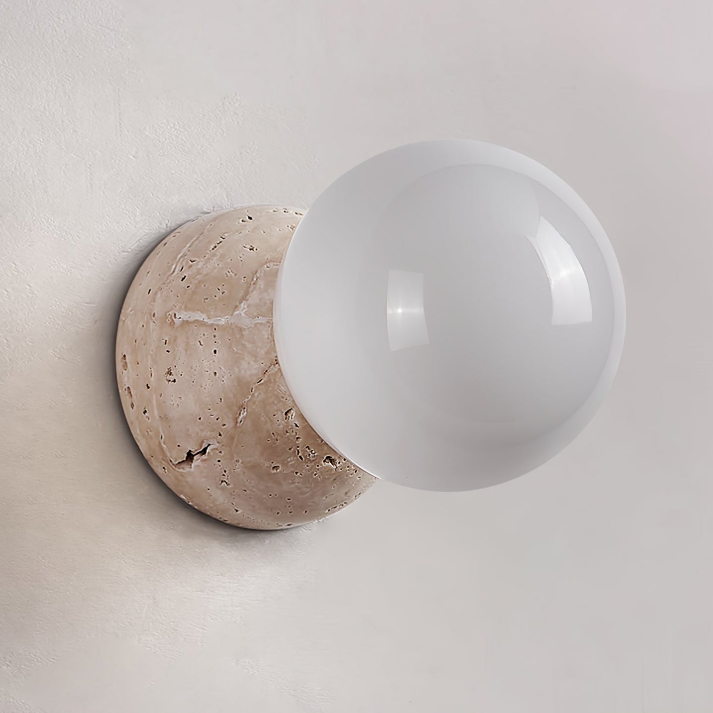 Cethair Travertine Wall Light - Blowlighting