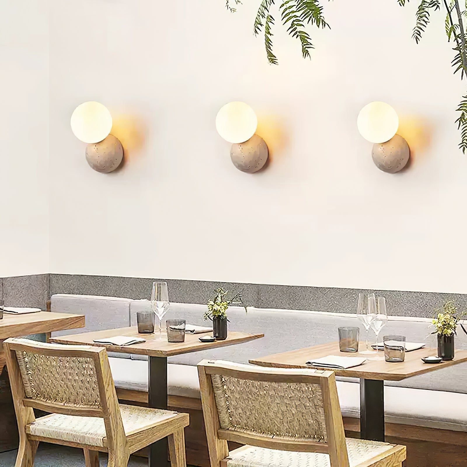 Cethair Travertine Wall Light - Blowlighting