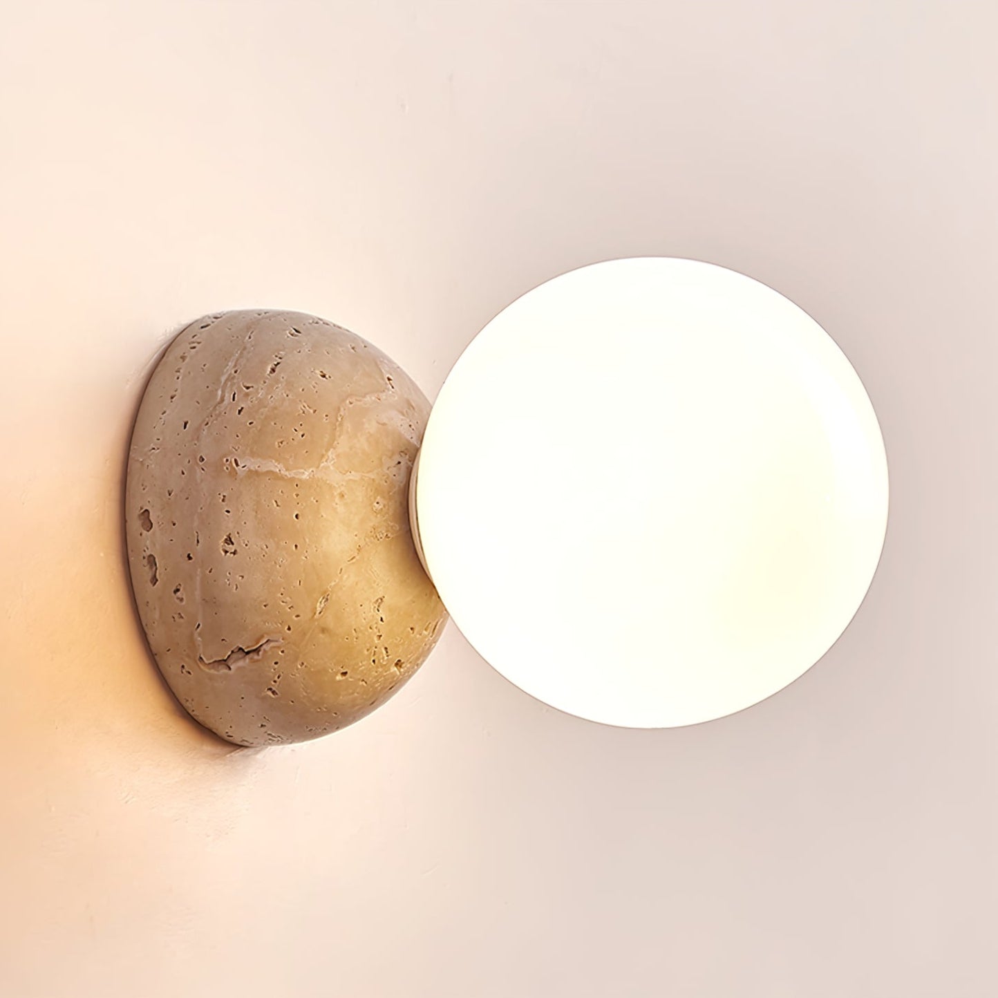 Cethair Travertine Wall Light - Blowlighting