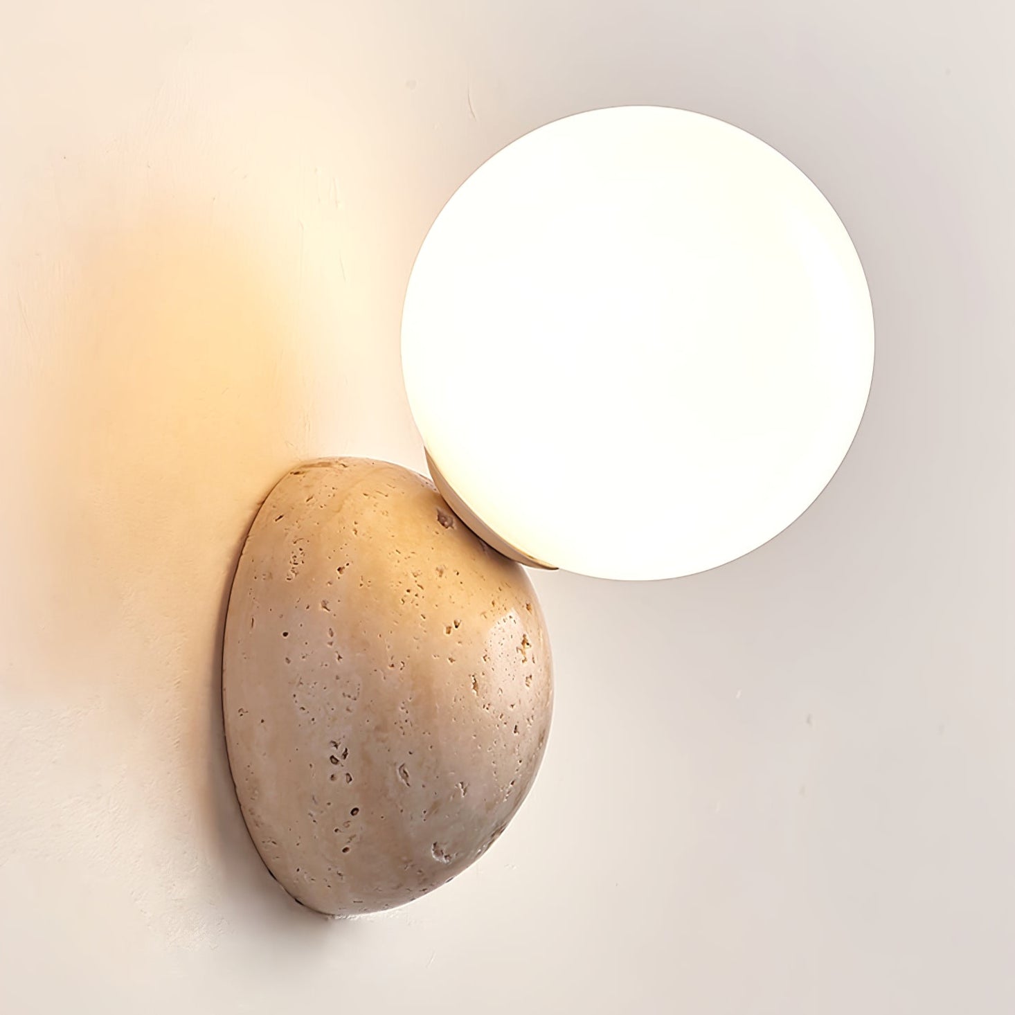 Cethair Travertine Wall Light - Blowlighting