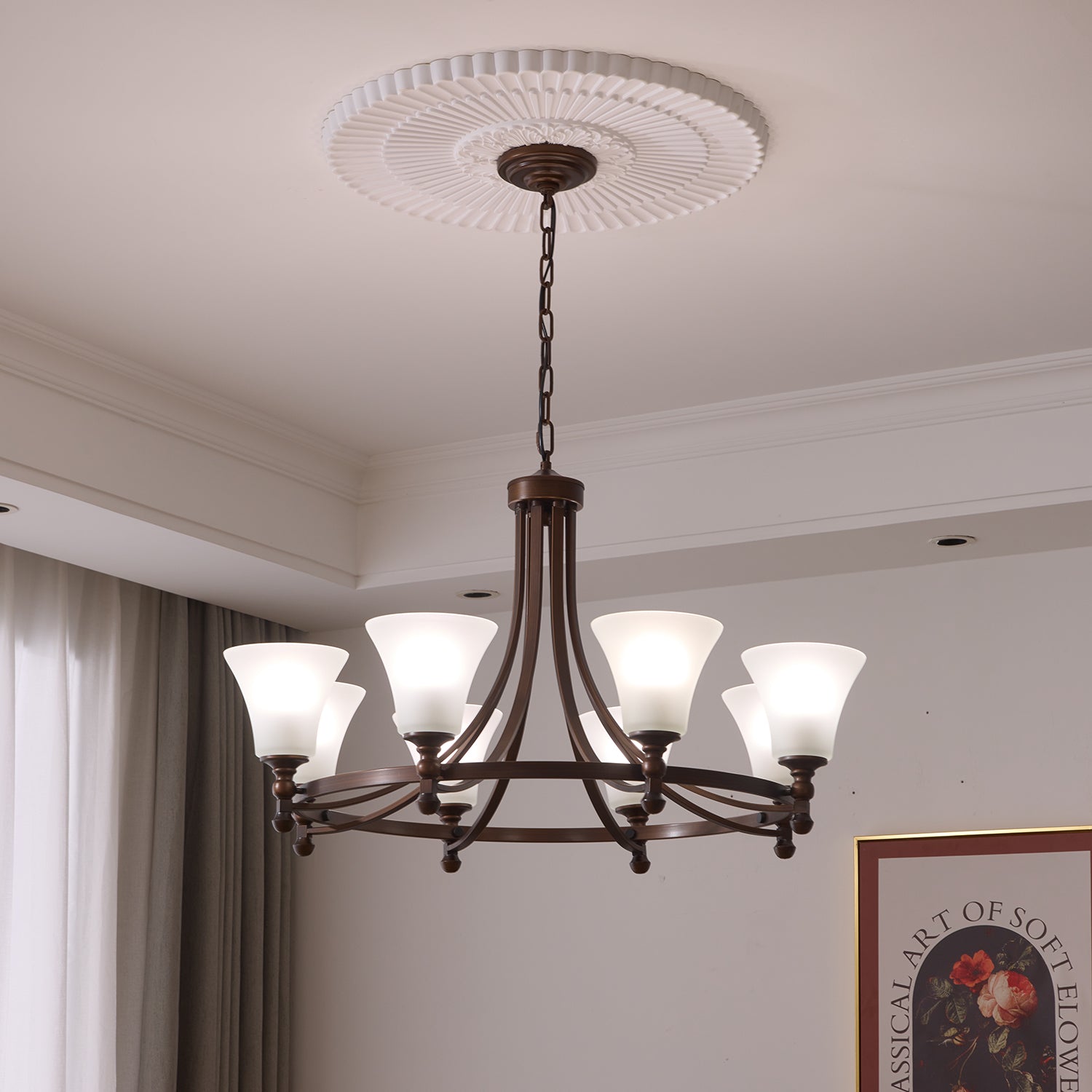 Celestine Glow Chandelier - Blowlighting