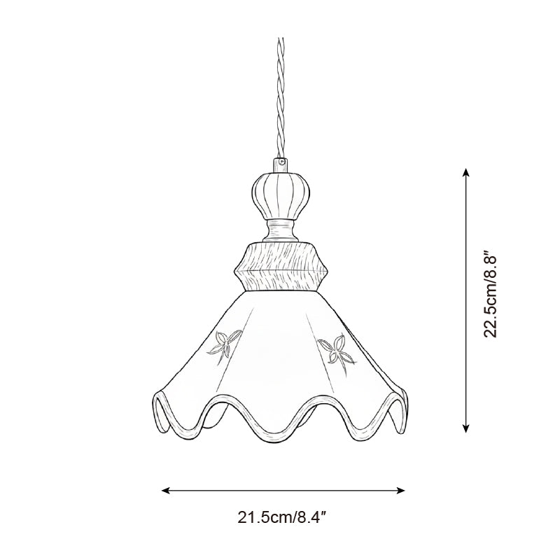 Celine Vintage Ceramics Pendant Light