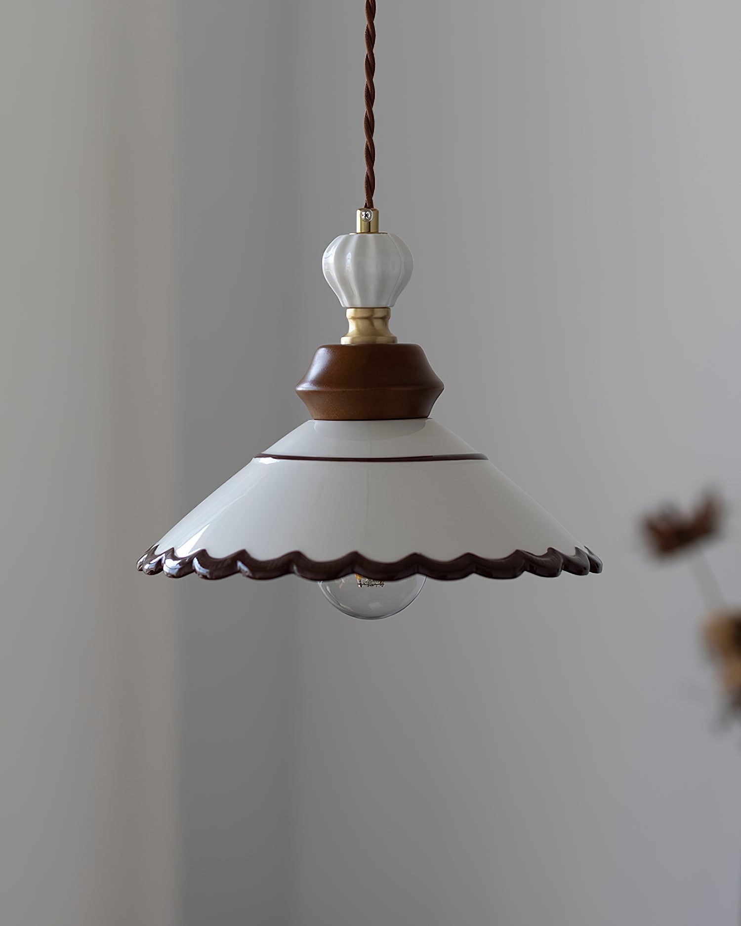 Celine Vintage Ceramics Pendant Light