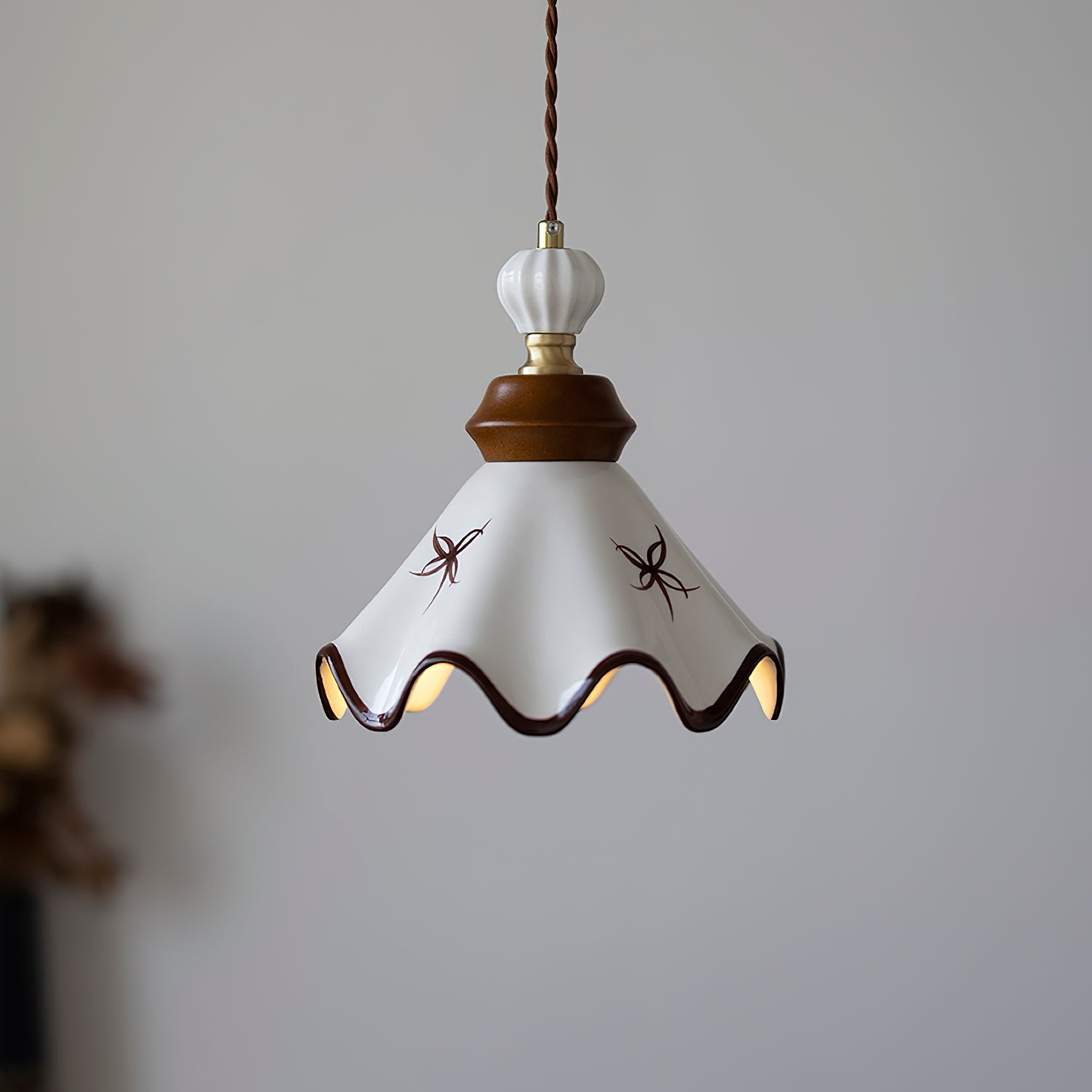 Celine Vintage Ceramics Pendant Light