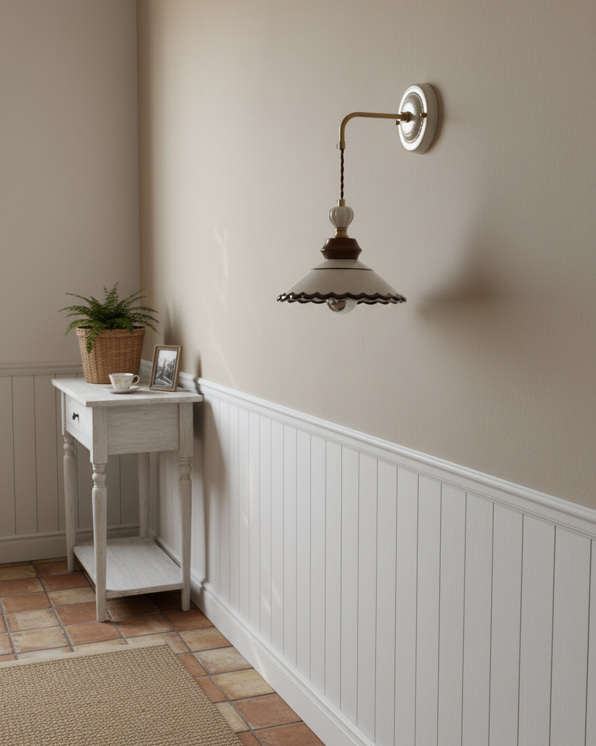 Celine Vintage Ceramics Wall Light