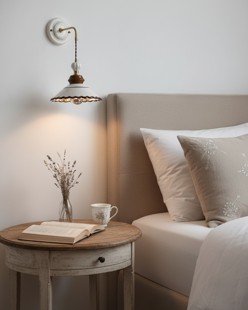 Celine Vintage Ceramics Wall Light