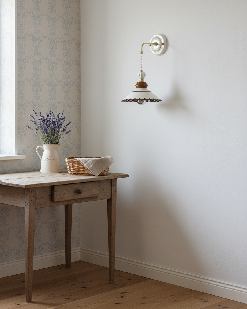 Celine Vintage Ceramics Wall Light