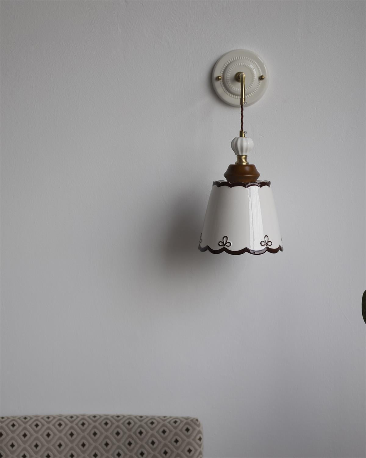 Celine Vintage Ceramics Wall Light