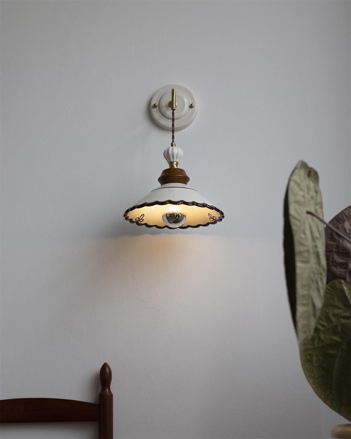 Celine Vintage Ceramics Wall Light