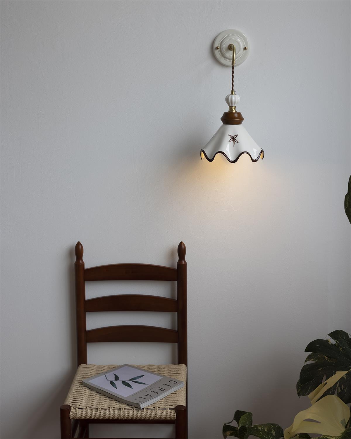 Celine Vintage Ceramics Wall Light