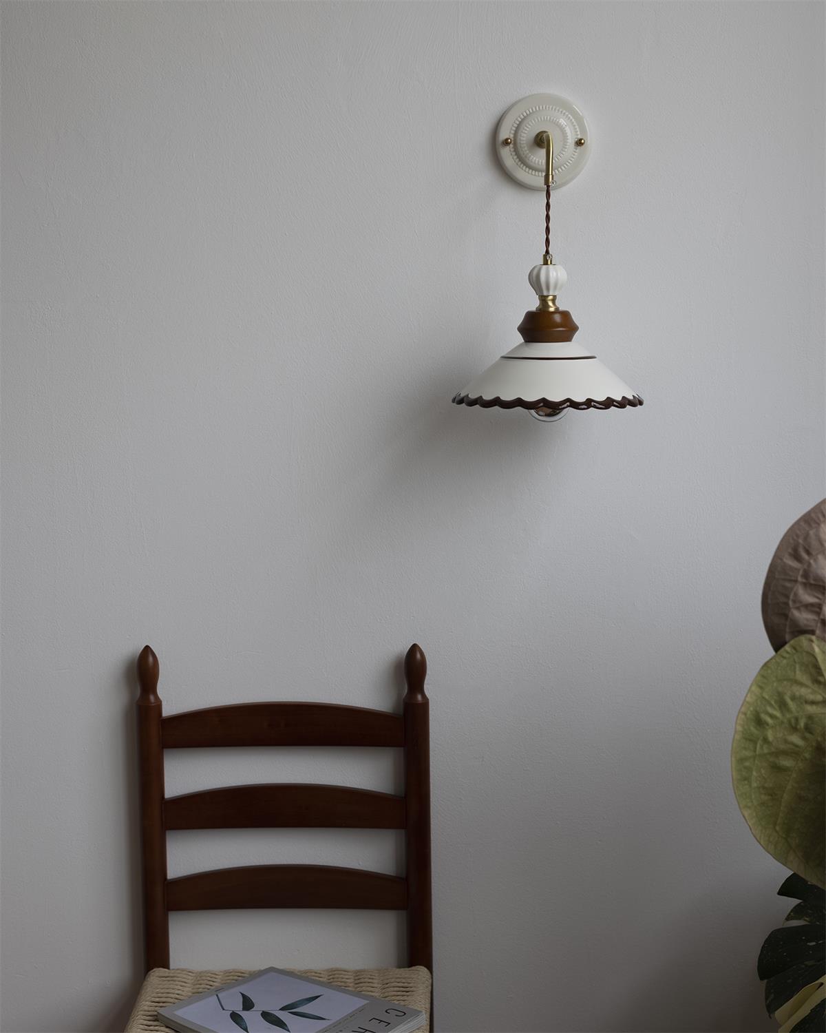 Celine Vintage Ceramics Wall Light