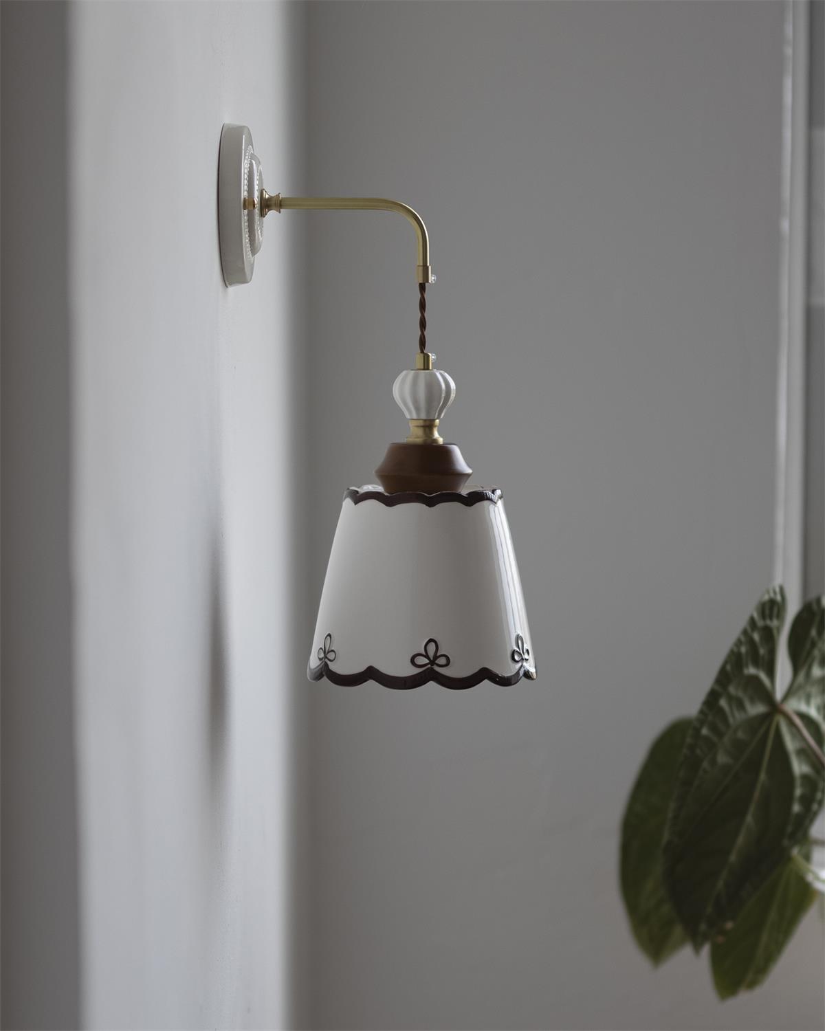 Celine Vintage Ceramics Wall Light