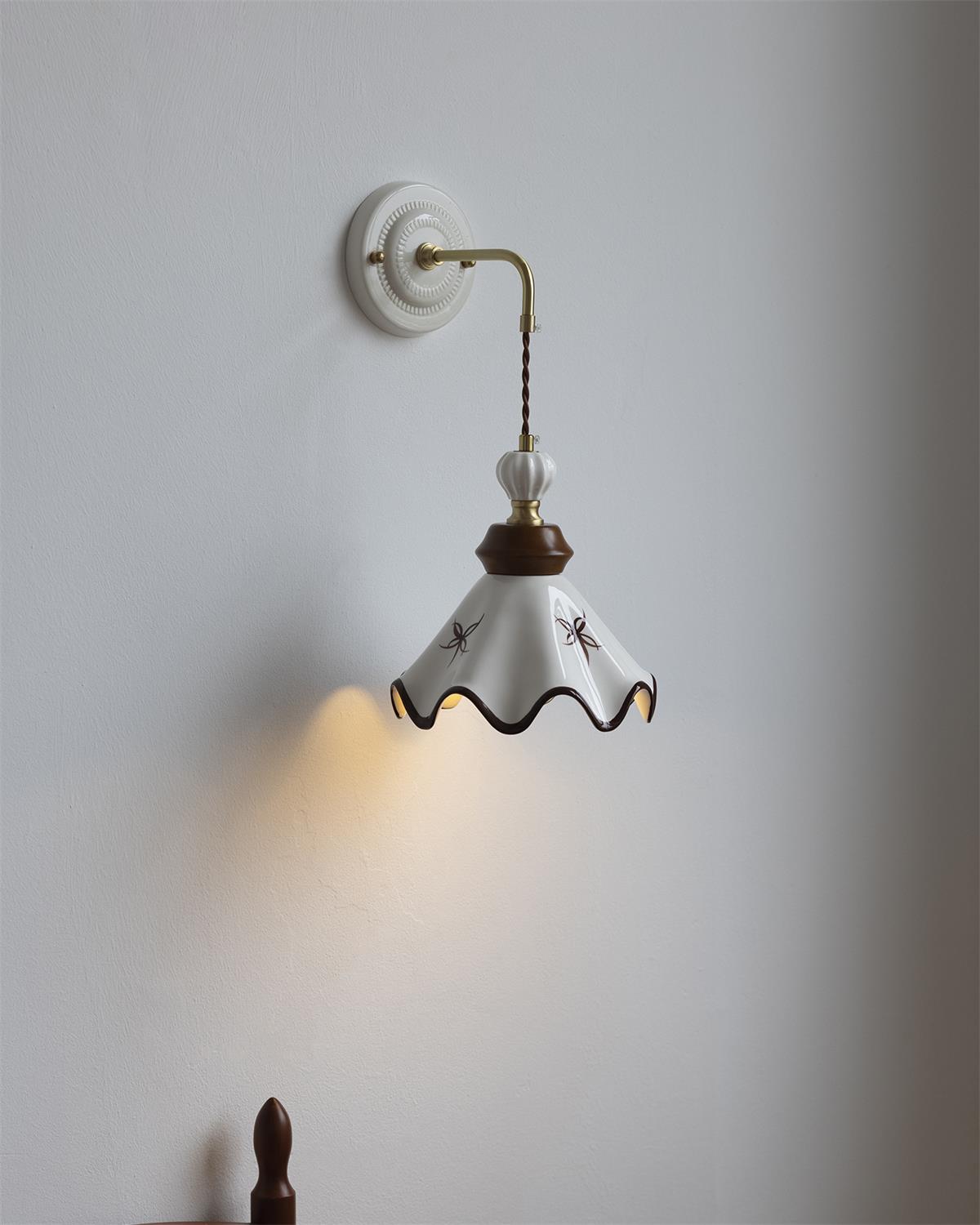 Celine Vintage Ceramics Wall Light