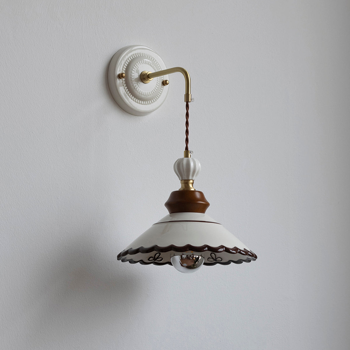 Celine Vintage Ceramics Wall Light