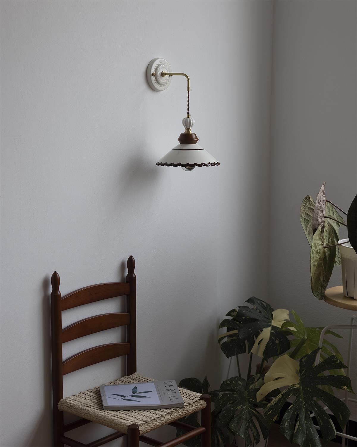Celine Vintage Ceramics Wall Light