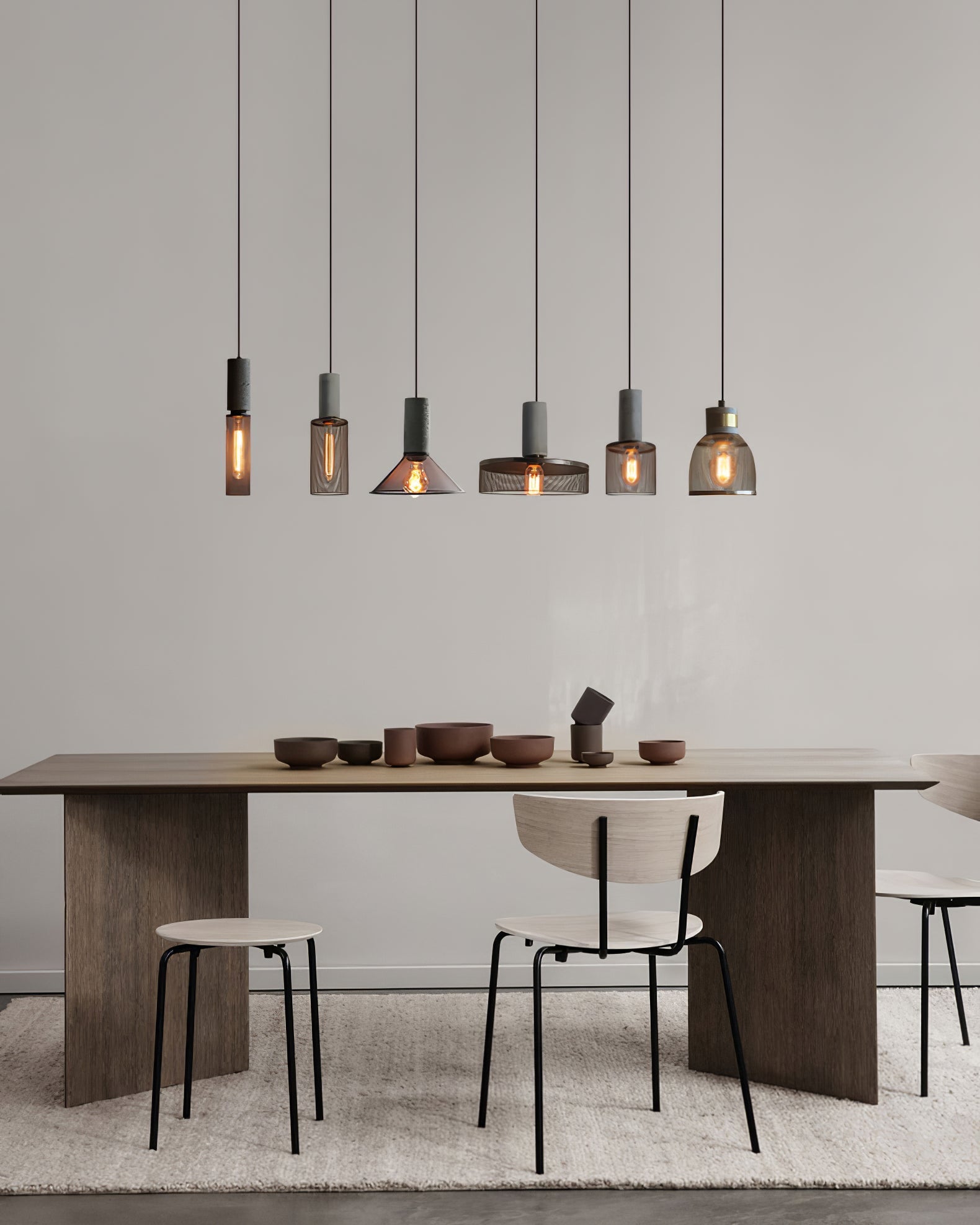 Cement Mesh Pendant Light - Blowlighting