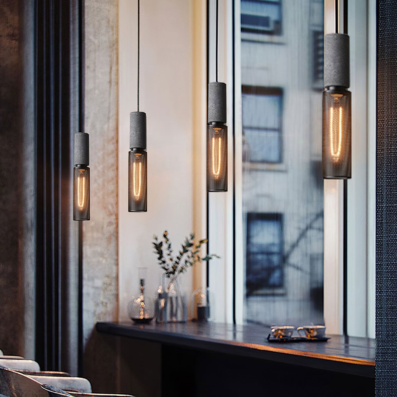 Cement Mesh Pendant Light - Blowlighting