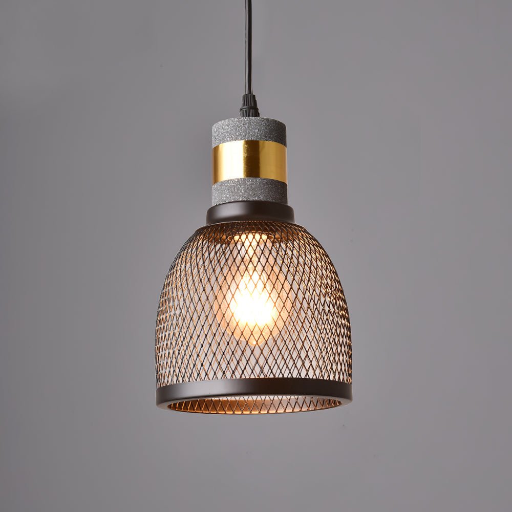 Cement Mesh Pendant Light - Blowlighting