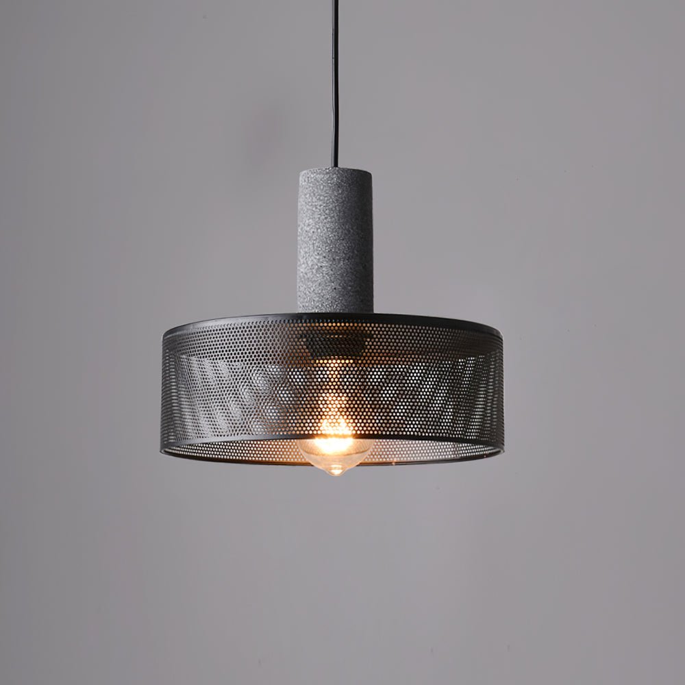 Cement Mesh Pendant Light - Blowlighting
