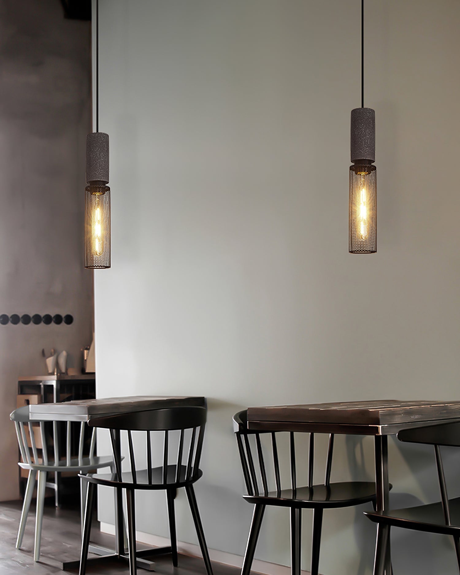 Cement Mesh Pendant Light - Blowlighting