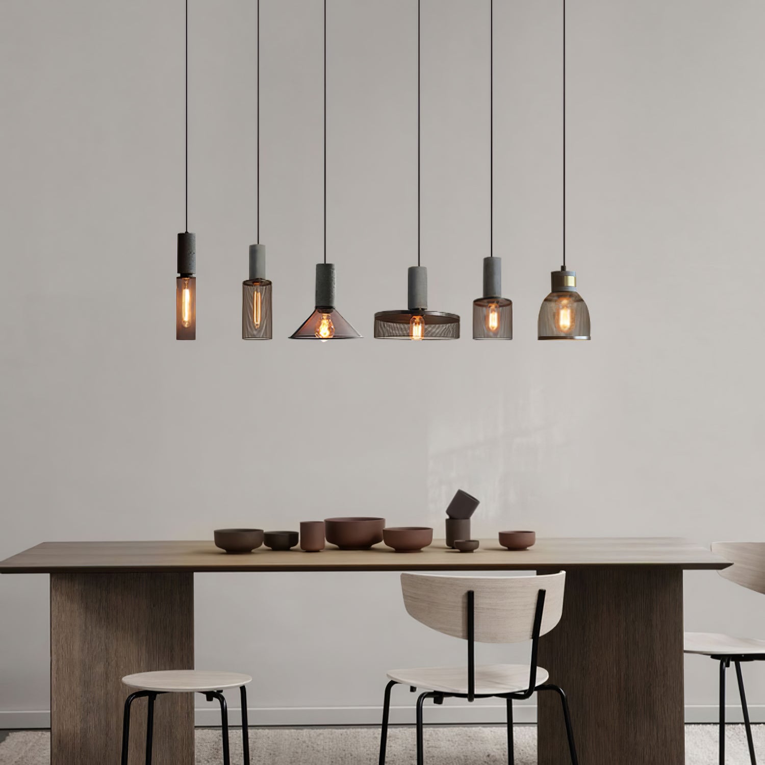 Cement Mesh Pendant Light - Blowlighting