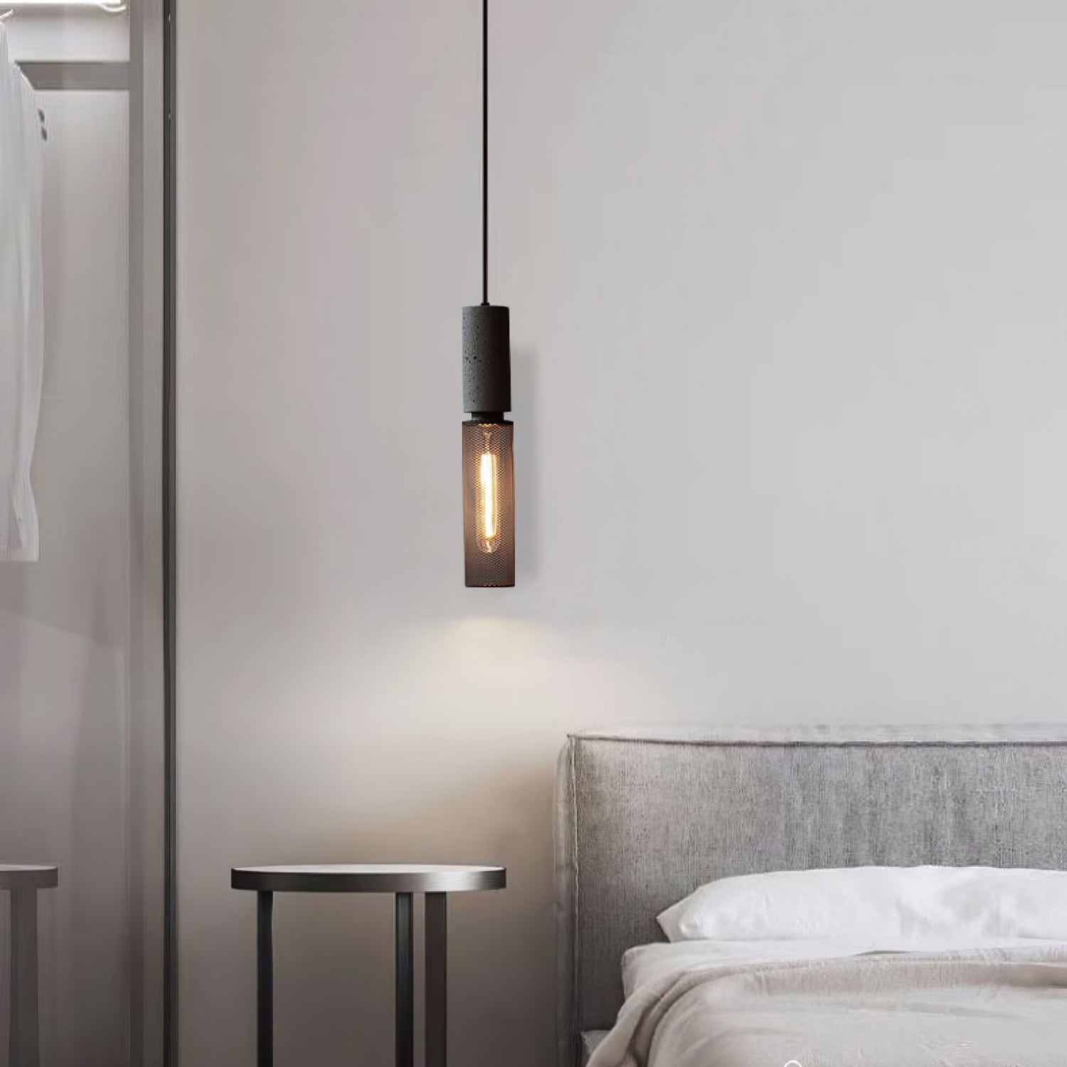 Cement Mesh Pendant Light - Blowlighting