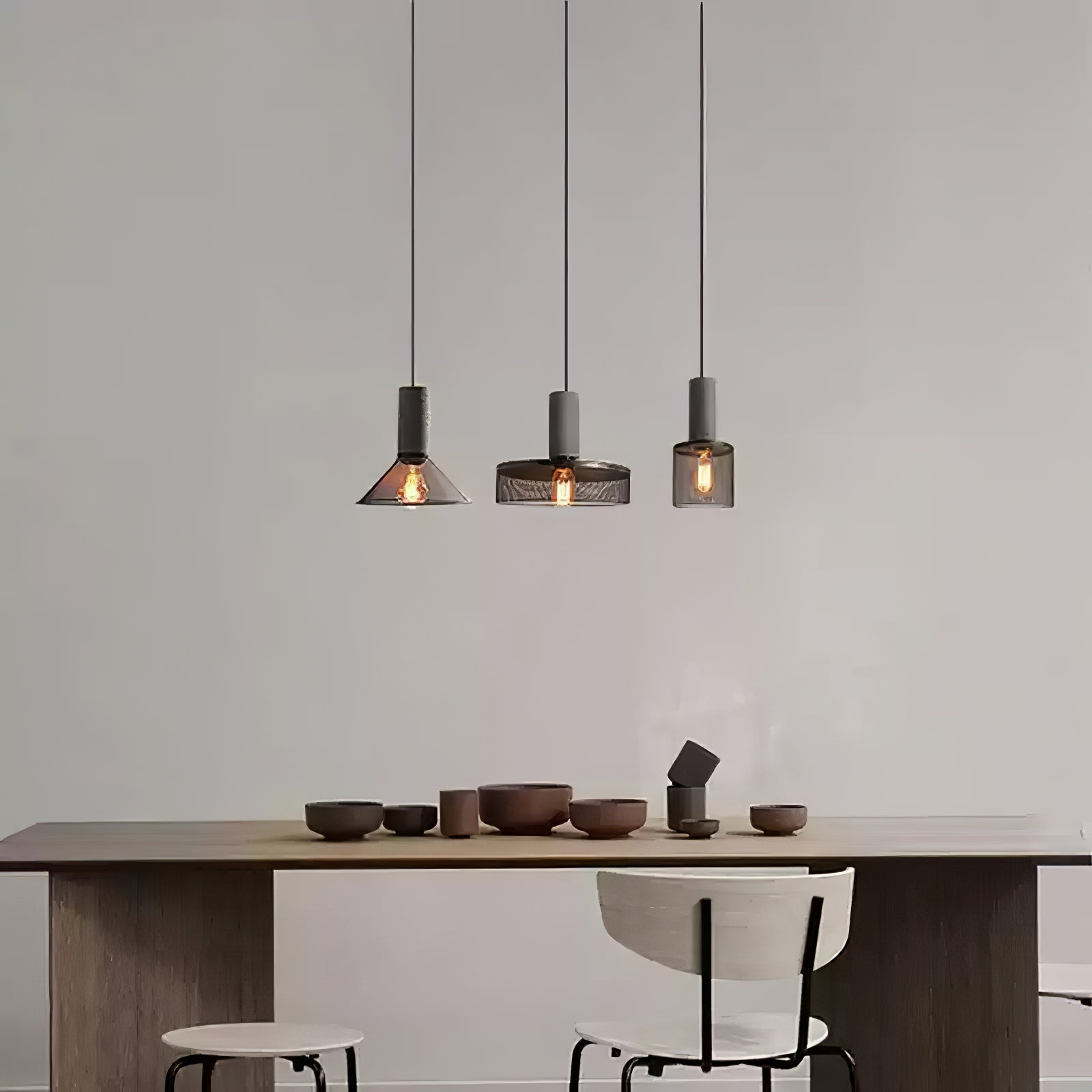 Cement Mesh Pendant Light - Blowlighting